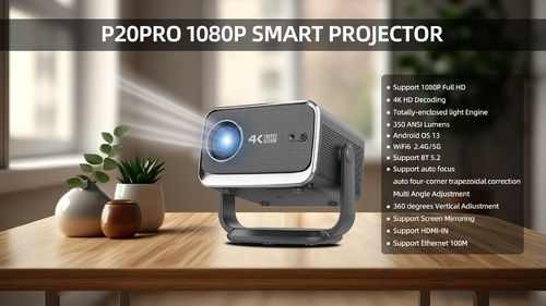 Son şirket haberleri hakkında FLYIN P20Pro - 1080P akıllı projektör izleme deneyiminizi yeniden tanımlar!