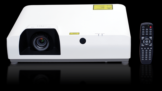 Flyin-E7U 7500 Lumen WUXGA 3LCD Lazer Projekörü 1.6x Zoom 5000000: 1 Kontrast 4K Büyük Yer Kilise Eğitimi için