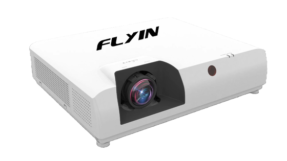 Flyin-CS7 4K 7000 Lumen 3LCD Lazer Projeksiyonu 0.5 Kısa Atış Lensi 5000000: 1 Büyük mekan için Kontrast
