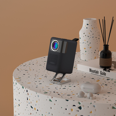 Açık hava Android 720p Ev Portable Projector 100 ANSI Lumen