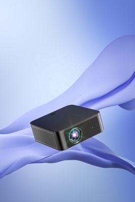 Flyin Y3Pro 800 Lumen Otomatik Odaklama LED Lamba 2 Gb Ram Android 9.0 3D 4K Ultra Hd Ev Tiyatrosu Projekörü