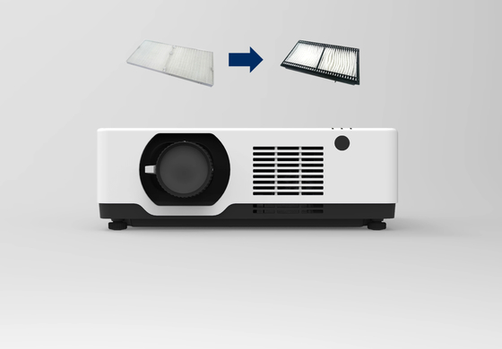 FLYIN 4K Lazer 3LCD 7000 Ansi Lumens Projector 3840*2160 Dış mekanlar için büyük mekan sunum ekipmanları