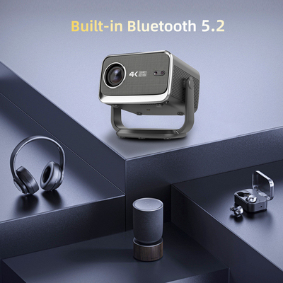 FLYIN P20 Pro 4K 350Lms 1080P Full HD Projector Otomatik Odaklama Objektif LCD Lamba Android 13 Airplay Portatif Ev Tiyatrosu Kullanımı