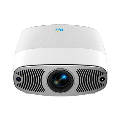 Flyin Q7 1080p Yüksek çözünürlüklü Ev Eğlence Tiyatrosu LCD Projector Çift hoparlörler Bluetooth 100 inç ekran Çift bantlı WIFI