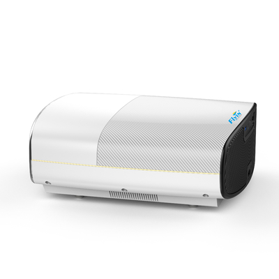 Flyin Q7 1080p Yüksek çözünürlüklü Ev Eğlence Tiyatrosu LCD Projector Çift hoparlörler Bluetooth 100 inç ekran Çift bantlı WIFI