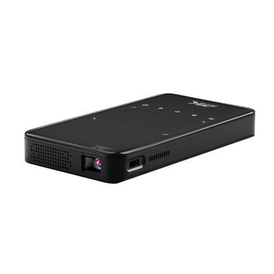 Flyin S90 4K Mini taşınabilir Android Akıllı DLP Projeksiyonu WIFI Bluetooth Etkinleştirilmiş Şekilli Cep Telefonu US Plug LED Lamp 3D Pil