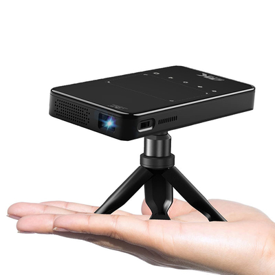 Flyin S90 4K Mini taşınabilir Android Akıllı DLP Projeksiyonu WIFI Bluetooth Etkinleştirilmiş Şekilli Cep Telefonu US Plug LED Lamp 3D Pil