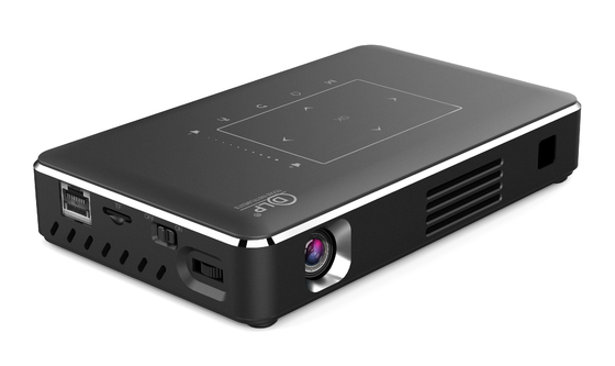 Flyin P10-II Sıcak Satış Özel Logo Mini 3D 4K 150 Lumen DLP 9000mAh Android 9.0 Projector