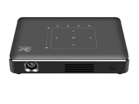 Flyin P10-II Sıcak Satış Özel Logo Mini 3D 4K 150 Lumen DLP 9000mAh Android 9.0 Projector