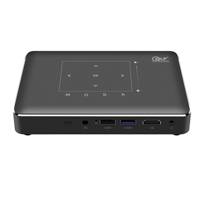 Flyin P10-II Sıcak Satış Özel Logo Mini 3D 4K 150 Lumen DLP 9000mAh Android 9.0 Projector