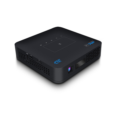 Flyin P15 1080P Full HD DLP Proyektörü Taşınabilir WIFI Android 9 IOS Ev Tiyatrosu 4K Otomatik 3D Stereo Dahili 4 saatlik Pil El odaklama