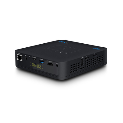 Flyin P15 1080P Full HD DLP Proyektörü Taşınabilir WIFI Android 9 IOS Ev Tiyatrosu 4K Otomatik 3D Stereo Dahili 4 saatlik Pil El odaklama
