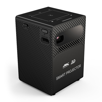 Flyin P18 Free Style Ev TiyatrosuAkıllı Portatif DLP LED Mini Cep Siyah Kablosuz Özelleştirilebilir Projector