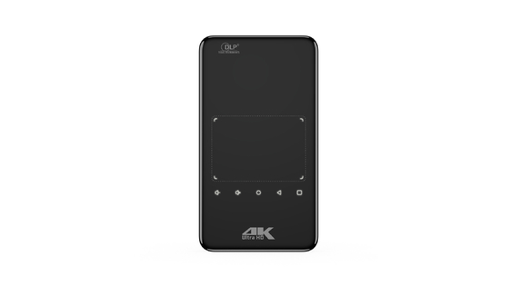 Flyin S90 4K Mini taşınabilir Android Akıllı DLP Projeksiyonu WIFI Bluetooth Etkinleştirilmiş Şekilli Cep Telefonu US Plug LED Lamp 3D Pil