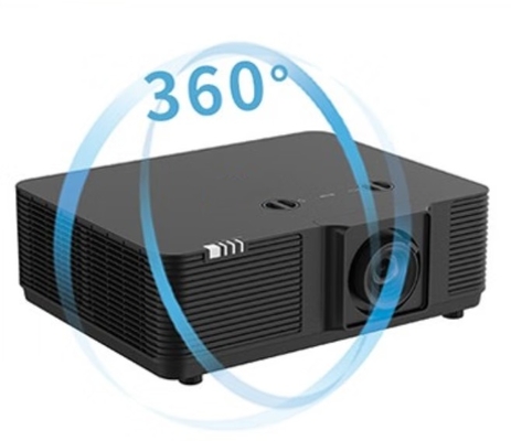 Flyin 5500 lumen DLP Lazer Projekörü WUXGA Yüksek çözünürlüklü 4K Aktif 3D Sunum 0.8 Tam Görüntüleme için DMD Çip Esnek bir projeksiyon deneyimi için Manual Odak Lens Değişimi