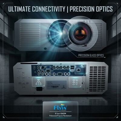 3LCD 10000 Lumen Dışarıdaki 3B Haritalama Projekörü EL-705U WUXGA 1920x1200 Büyük Alan Projeksiyonu
