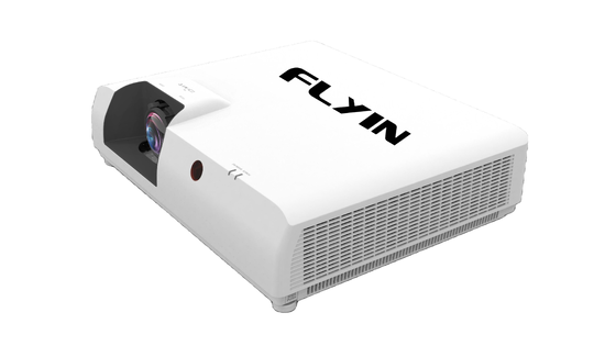 Flyin-CS7 4K 7000 Lumen 3LCD Lazer Projeksiyonu 0.5 Kısa Atış Lensi 5000000: 1 Büyük mekan için Kontrast
