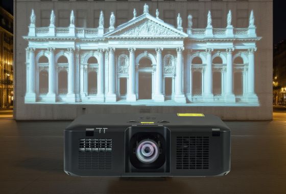 9000 ANSI Lumens 3LCD Lazer Projeksiyonu WUXGA Flyin M9U Büyük Alan Projeksiyonu