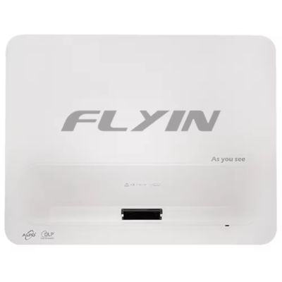 2026 Flyin 4800 ANSI Lumens ALPD Lazer Projeksiyon Native 1080p Destek 4K UST Ultra Kısa Atış 3D Sinema Ev Tiyatrosu Taşınabilir