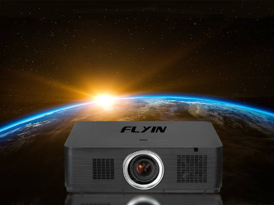 Flyin-K1200U 12000 Ansi Lumens WUXGA 3LCD Lazer Projektor 1.8x Elektrikli Zoom HDBaseT Büyük Oditoryum için