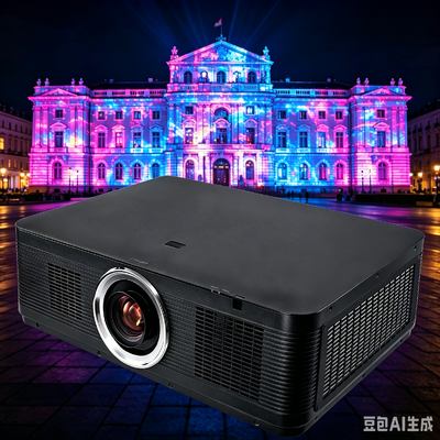 Flyin RL-K1 Dışarıdaki Büyük Yer Projekörü 10000 Lumen WUXGA 3LCD 3D 4K Destek