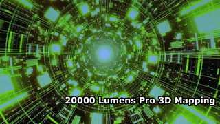 Ultimate 20000 Lümen 3D Haritalama Lazer Projektörü