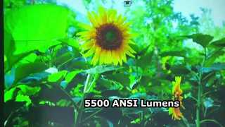 3LCD Lazer Yerli 4K 3840X2160 Çözünürlüklü Kısa Mesafeli Projektör